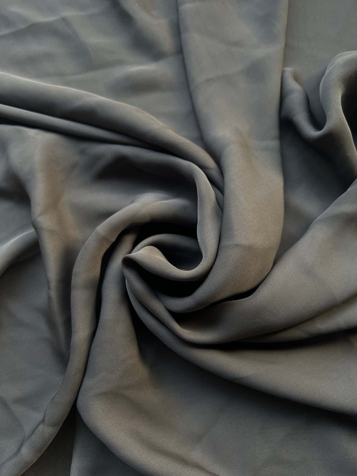 Seda Crepé Gris Marengo