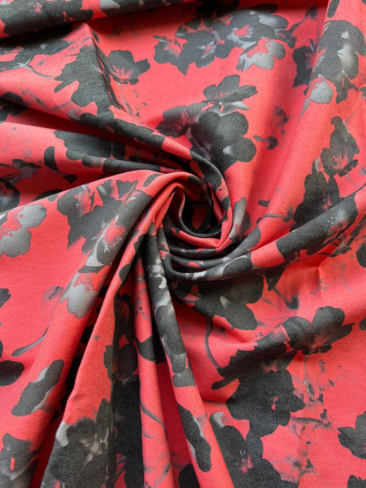Gabardina Elasticada Ralph Lauren Rojo