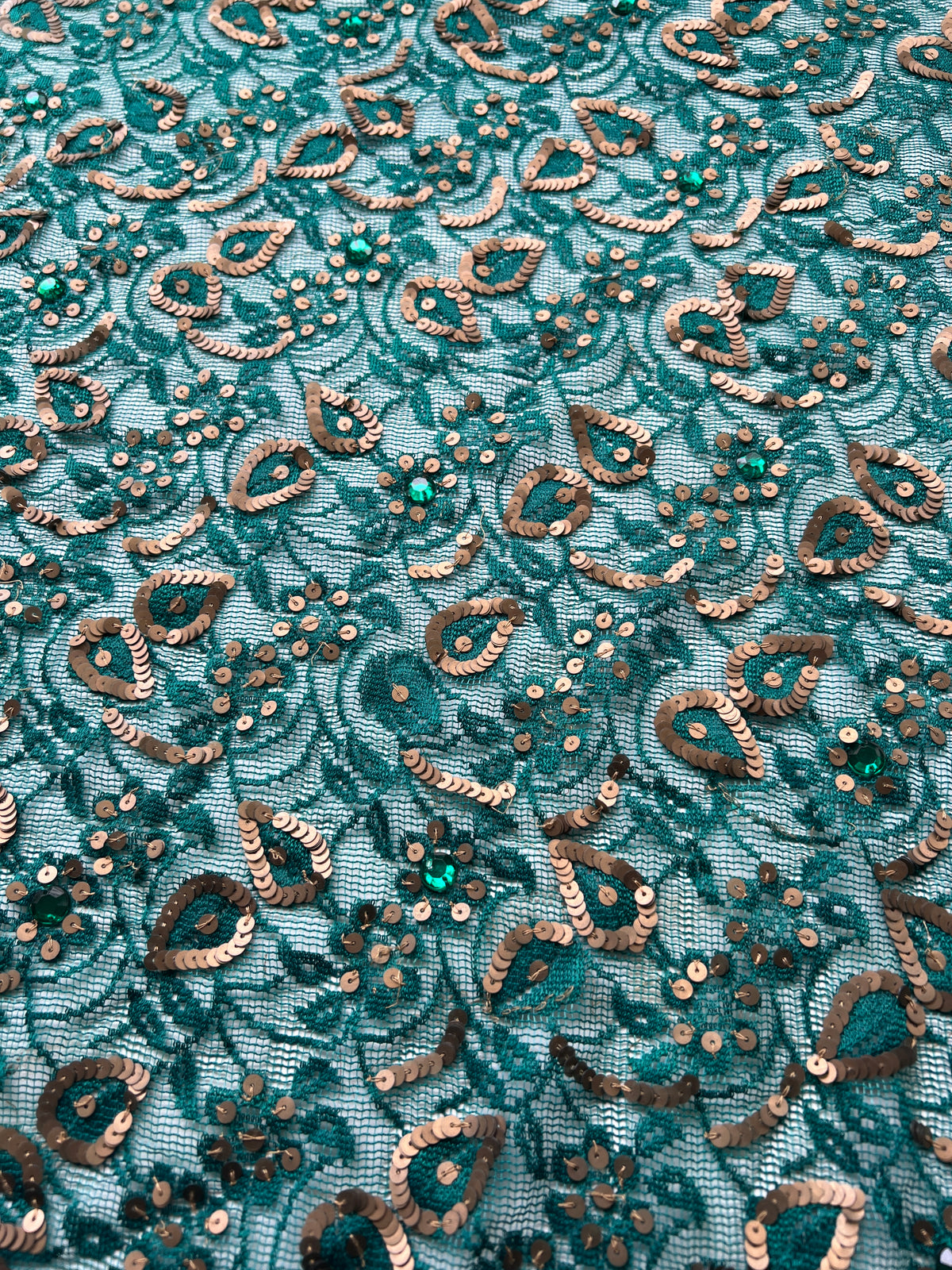 Sari Indio Vintage Verde Completo