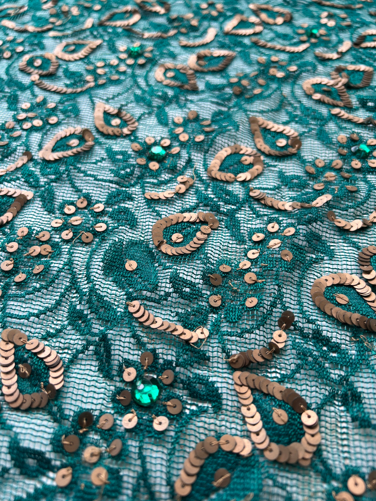 Sari Indio Vintage Verde Completo