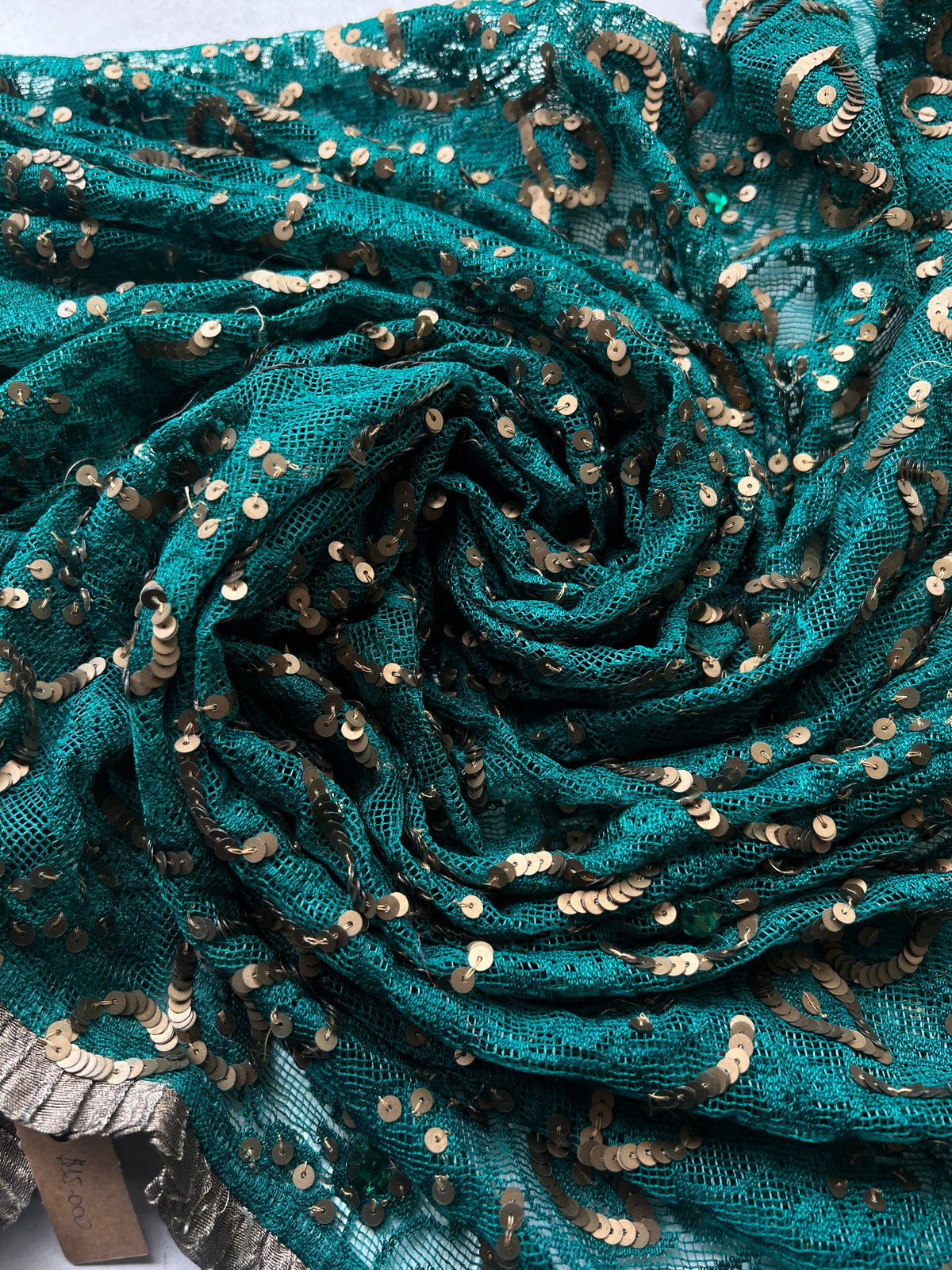 Sari Indio Vintage Verde Completo
