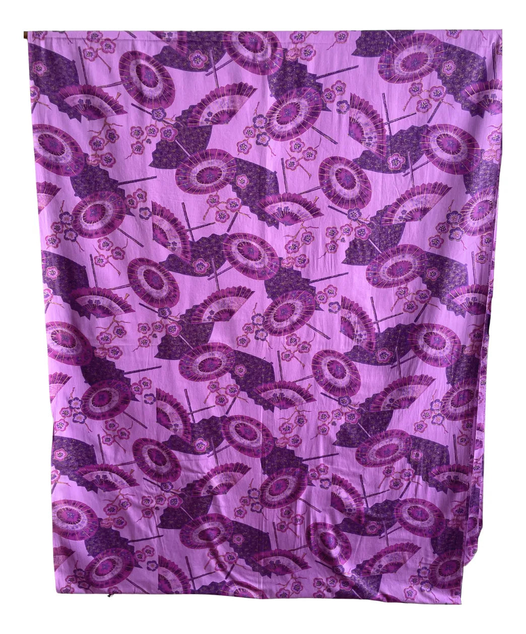 Algodón Estampado Morado