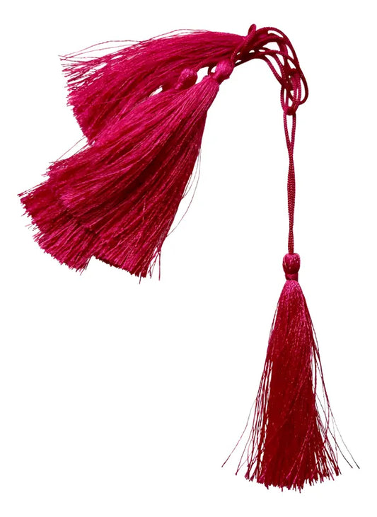Borlas Decorativas Rosado Largas