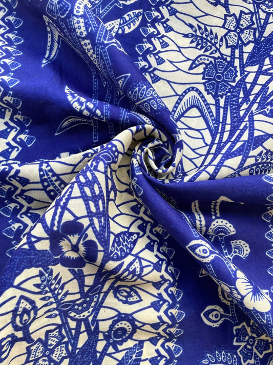 Tela Africana Azul