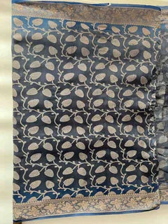 Sari Brocado Azul